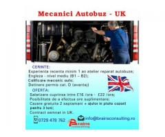 MECANICI/TEHNICIENI AUTOBUZ (AUTOCAR) - UK