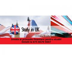 STUDIAZA LA UNIVERSITATE IN MAREA BRITANIE SI PRIMESTE FINANTARE PENTRU STUDII SI TRAI!!!